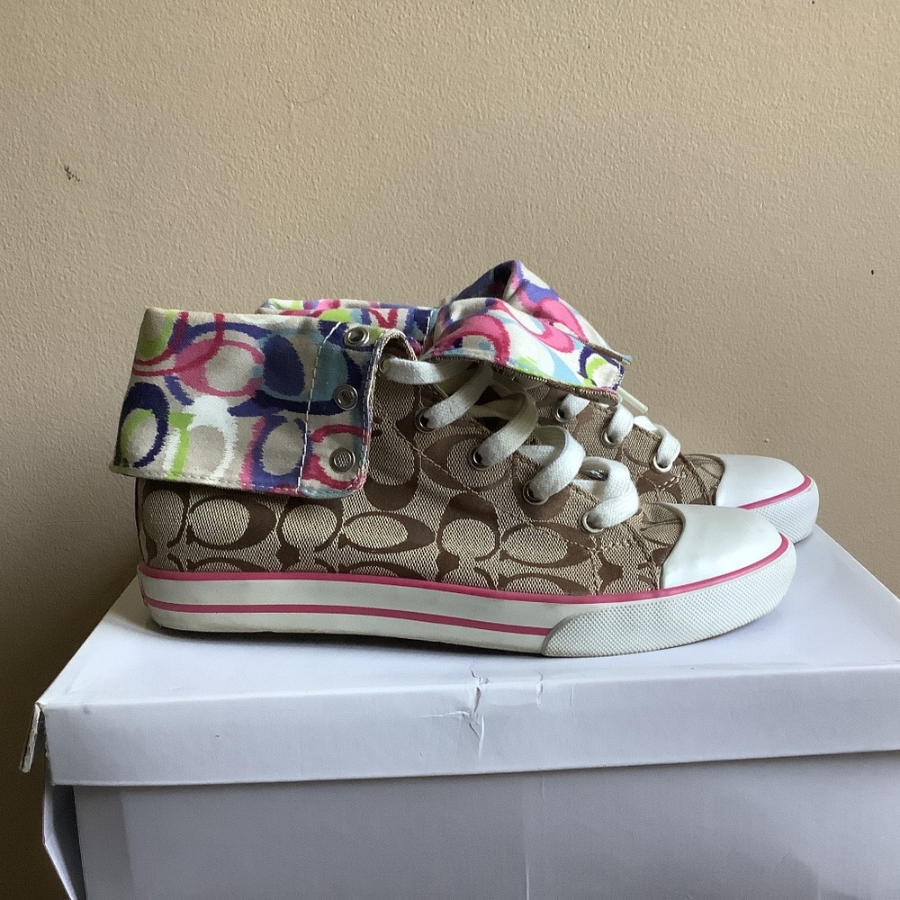 Coach Bonney Poppy Inkatha womens 7.5